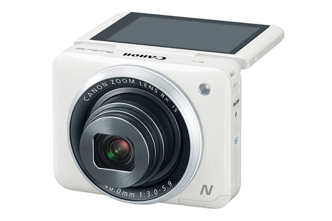 Белый Б/у, цифровая камера Canon power Shot N2(не полная новая - Цвет: Белый