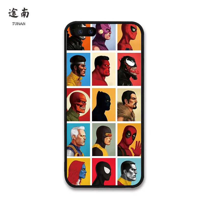 Очаровательный окрашенный Marvel фильм мстители дизайн для OPPO cool чехол R9 R11 A59 R7 R15 A77