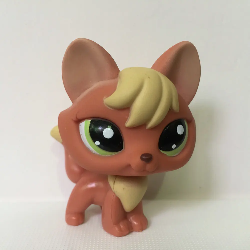Littlest Pet лиса собака оранжевый милый Рисунок игрушка свободный подарок для