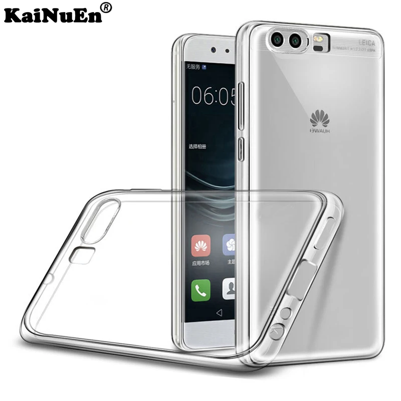 Силиконовый чехол для huawei p10 lite/p10 plus из прозрачного силикона ТПУ роскошный мягкий