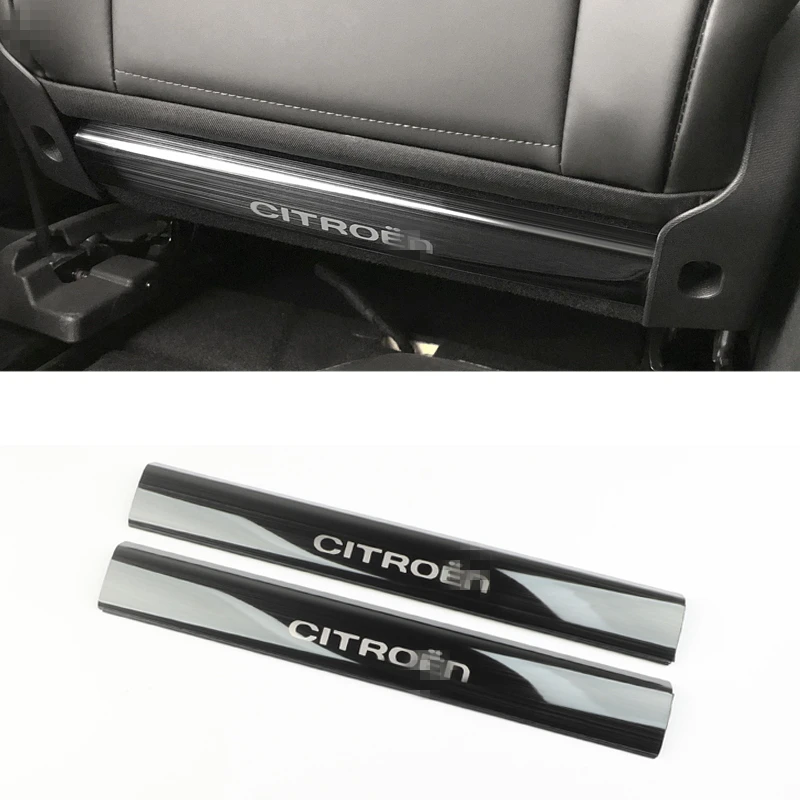Анти Царапины колодки для Citroen C5 AIRCROSS C4 заднего сиденья анти удар пластины против