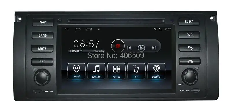 Android 8 0 Автомобильный DVD плеер для BMW E39 5 серии X5 E53 M5 с GPS навигацией Радио BT USB SD AUX