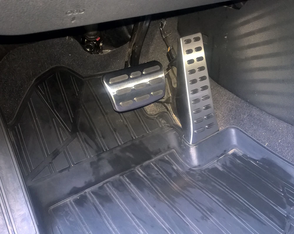 Накладка на педаль из нержавеющей стали для Kia Sorento KX5 K5 Sportage QL Hyundai Sonata i40 Tucson Santa Fe