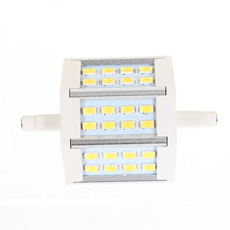 4 шт. высокая яркость R7S Светодиодная лампа кукурузы 24 светодиода 5730 78 мм J78 AC85-265V