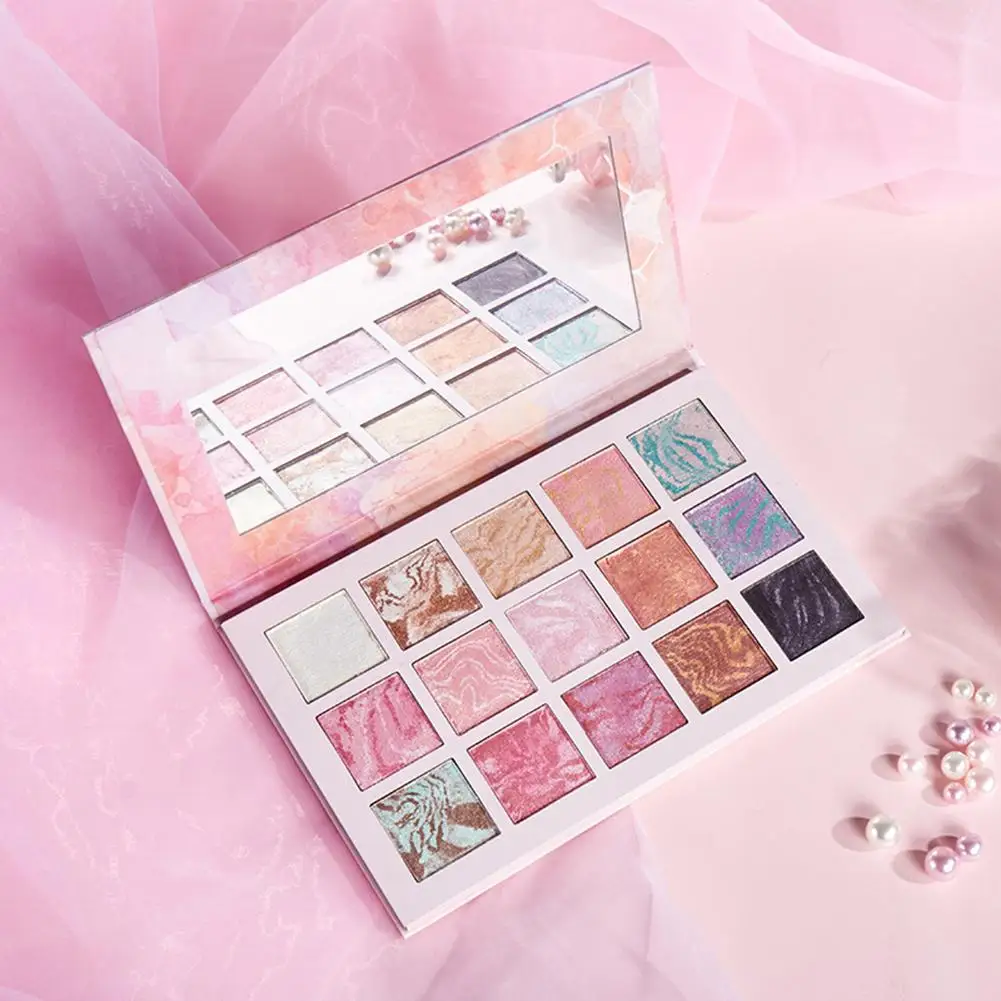 Eyeshadow Palette 15 Color Glitter Shimmer Dazzlingly Beauty Makeup Korea Cosmetics Eye Shadow |