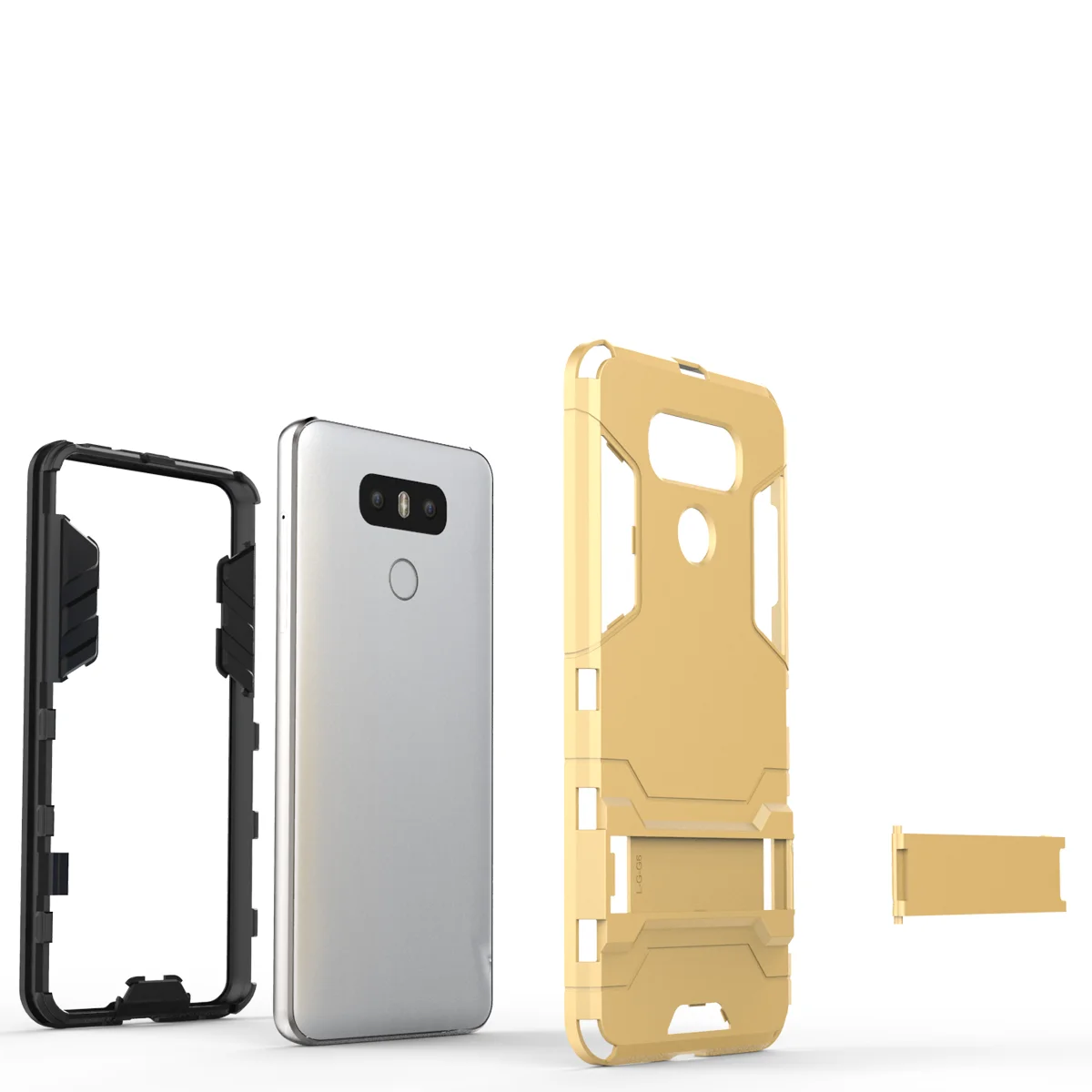 Для LG G7 ThinQ/G7 +/G6/G6 Pro/G6 Plus/G5 чехол Роскошный Железный человек Гибридный Силиконовый