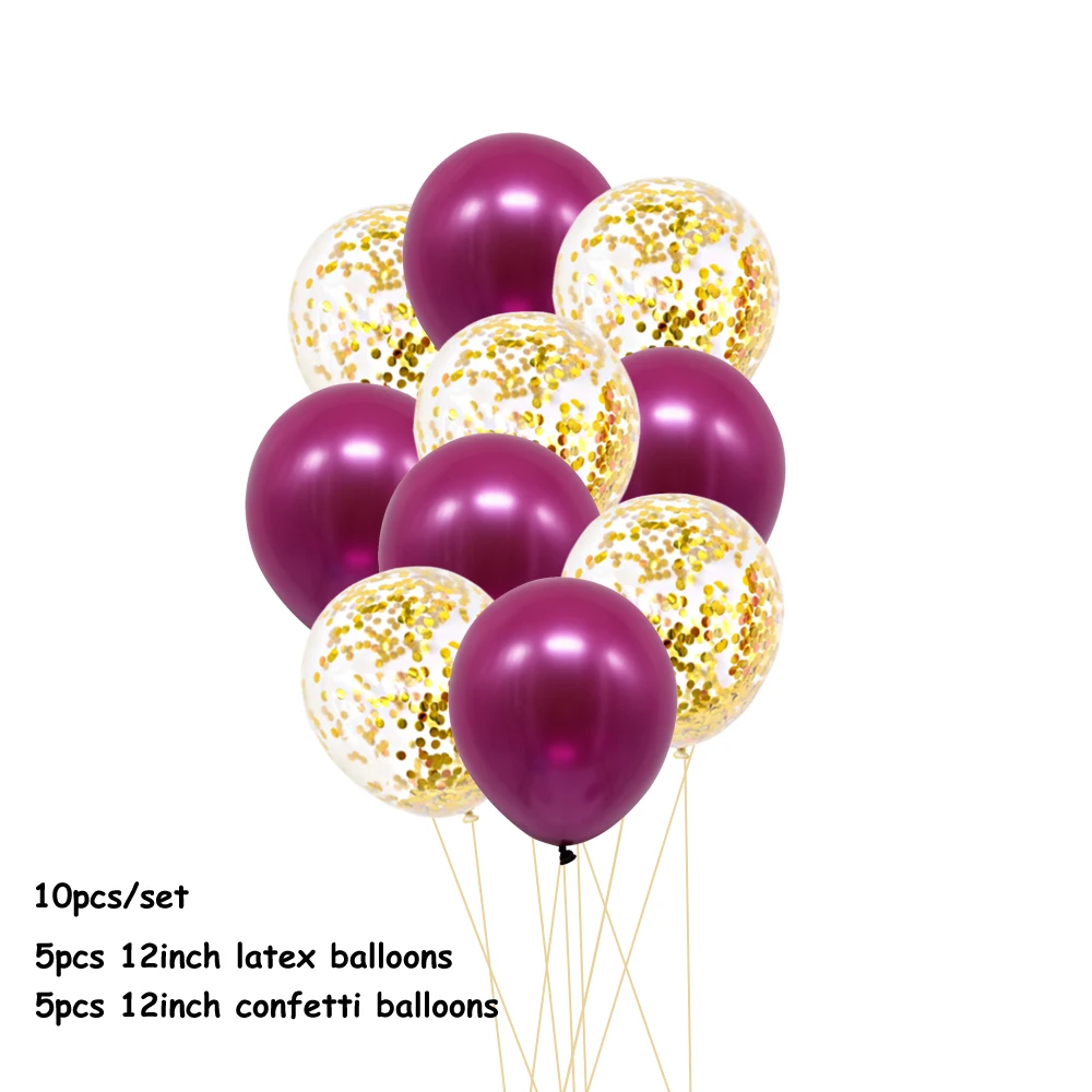 Воздушные шары для свадьбы цвета шампанского розового золота украшения - Фото №1