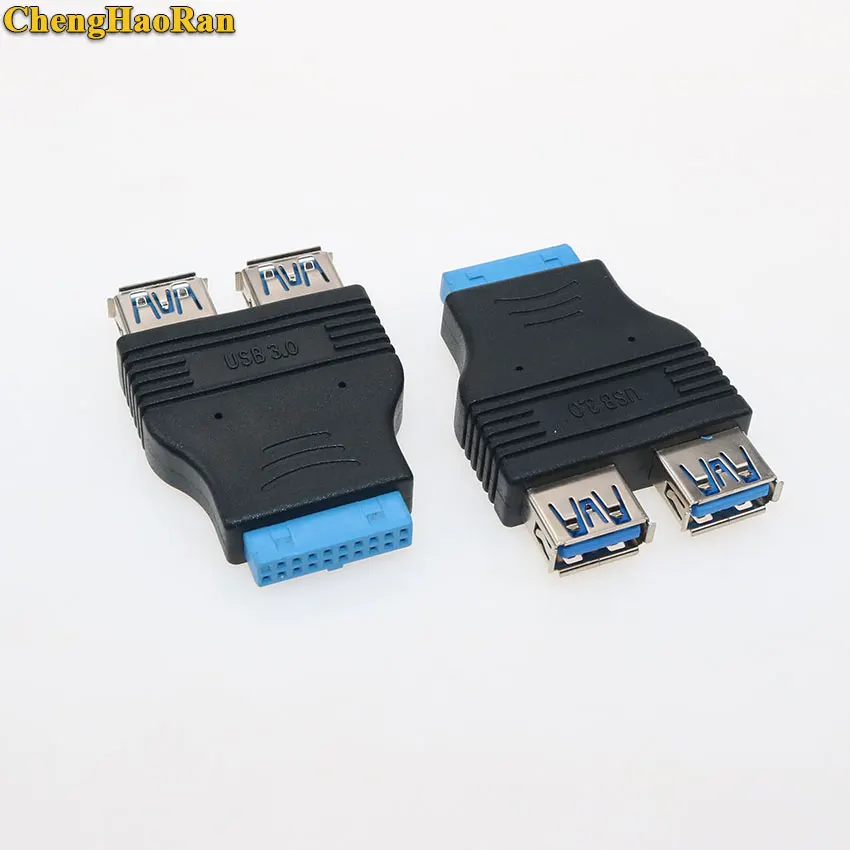 Материнская плата ChengHaoRan 2 порта USB 3 0 A разъем Мама на 20 контактов адаптер