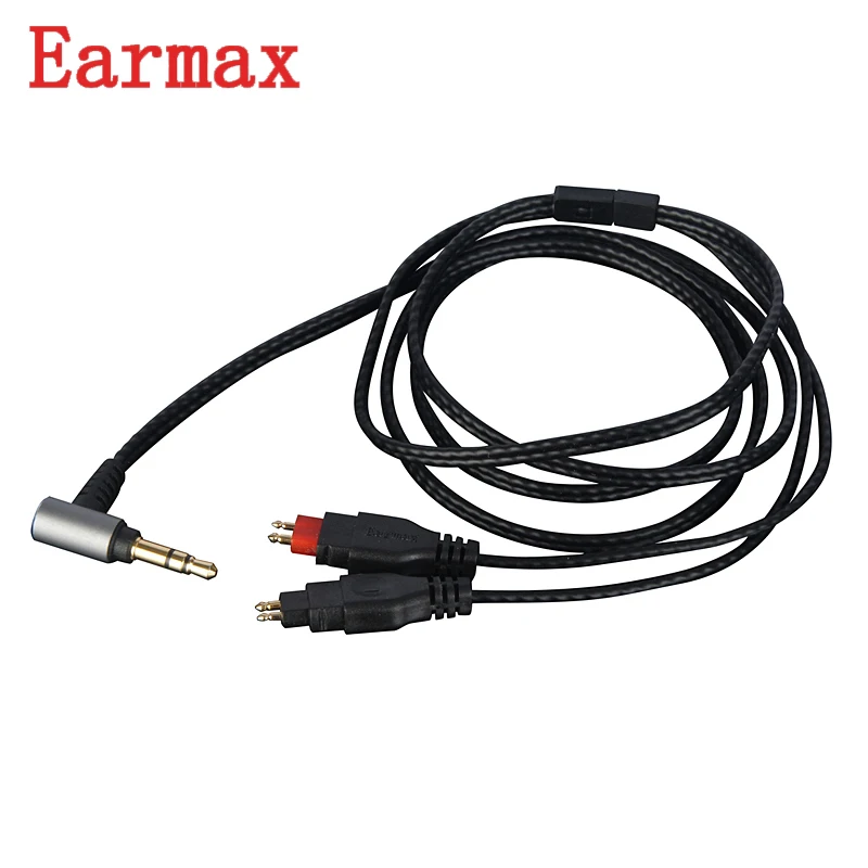 Наушники Earmax OCC с серебряным покрытием Модернизированный кабель 3 5 мм HIFI аудио Aux