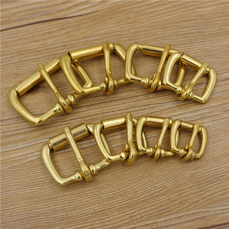 

Цельная Латунь Материал Кожа ремесло ремень металлическая пряжка DIY сумка рюкзак аксессуары 5 шт./лот