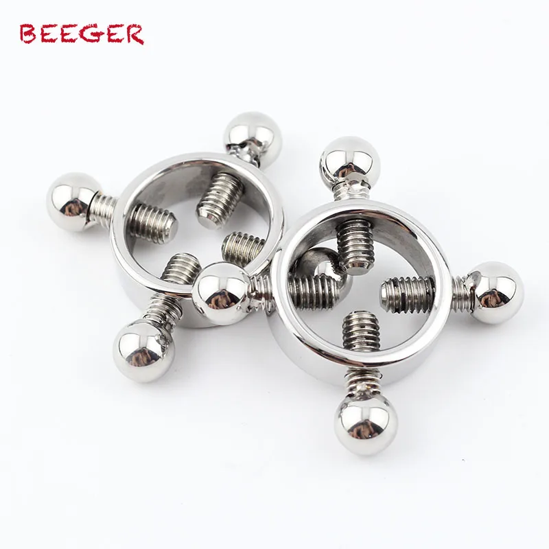 Набор зажимов для сосков из нержавеющей стали BEEGER Master Series | Красота и здоровье