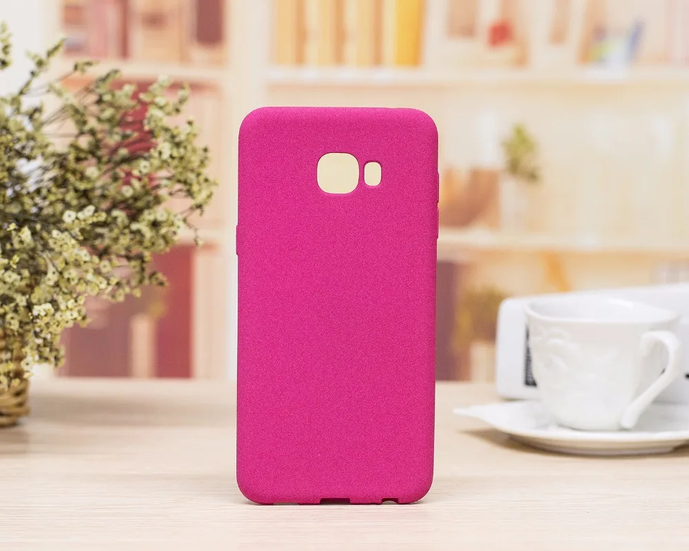 Matte soft Silicon Shell Antiskid and Sweatproof Case For Samsung Galaxy A7 2017 Duos SM-A720F/DS TD-LTE A720F Cover Fundas Capa |