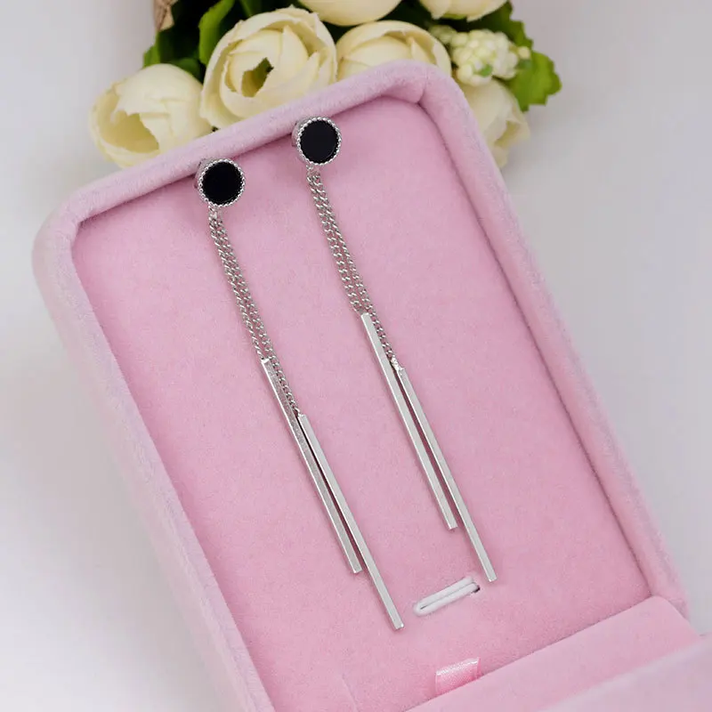 Большие скидки новые модные серьги в стиле панк 2019 темпераментные длинные