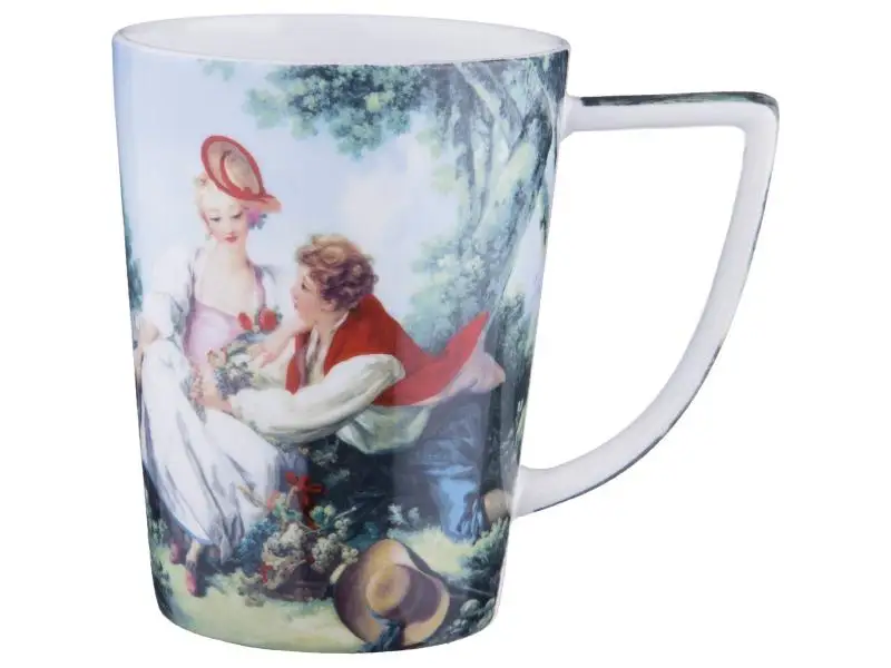 Кружка Lefard Шедевры Лувра 400 мл виноград | Дом и сад