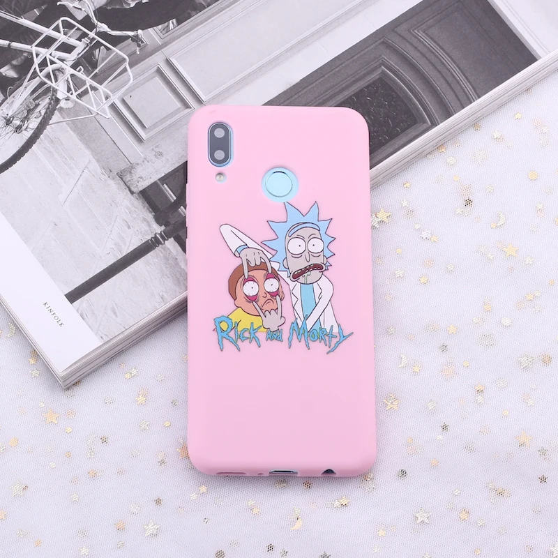 3 Для huawei Honor mate 10 20 Nova P20 P30 P Smart Rick and marty Memes Fan мультяшный карамельный силиконовый чехол для телефона Capa Fundas Coque - Цвет: 3