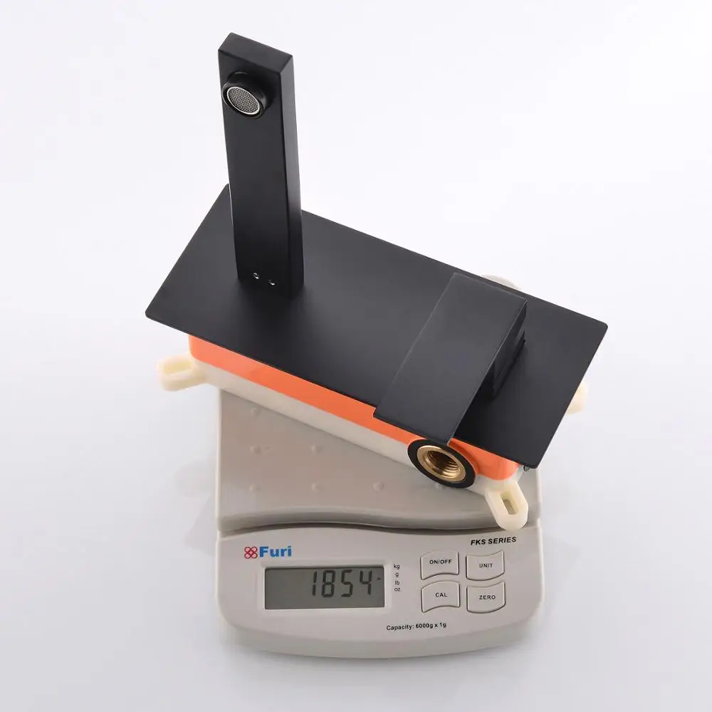 Кухня Ванная комната замечательный настенный смеситель для душа матовый черный