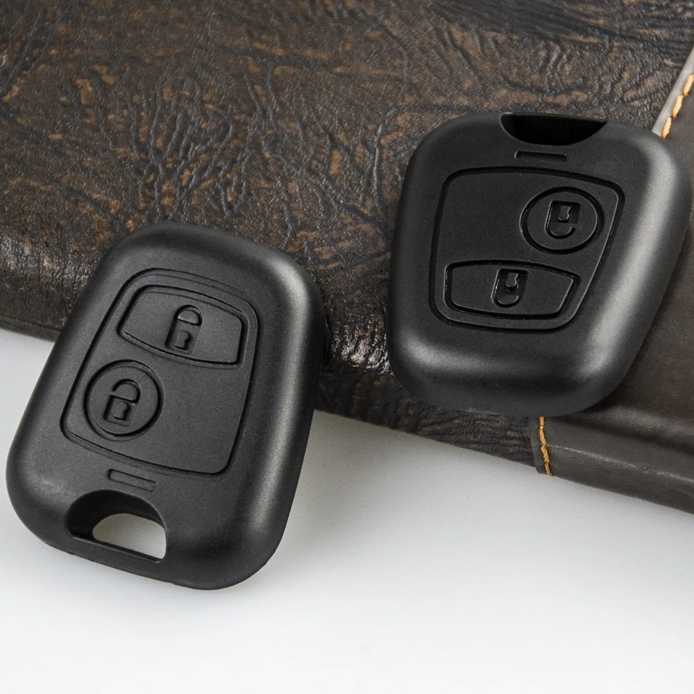 OkeyTech 2 кнопки Auto ключи в виде ракушки чехол Замена Брелок для Citroen спереди ключ