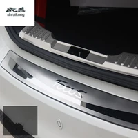 1pc for 2005 2011 ford focus mk2 hatchback and sedan stainless steel back rear trunk sill scuff plate protection pedal cover