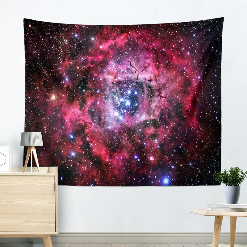 Прямоугольный гобелен Hubble Star Galaxy пляжное полотенце коврик для йоги одеяло