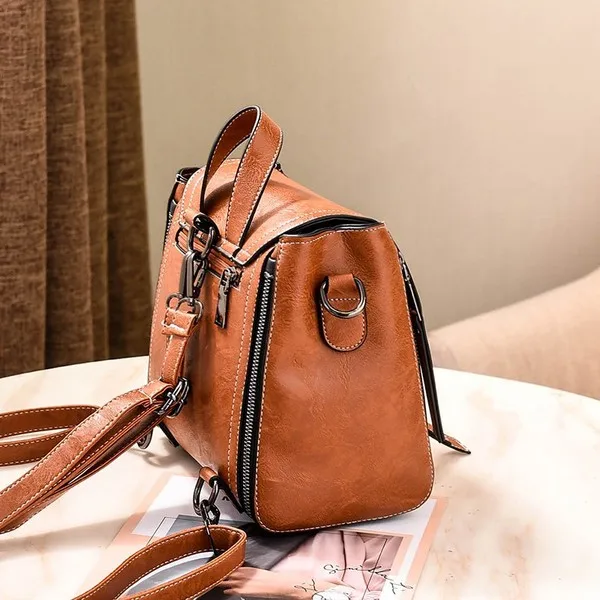 Женские сумки через плечо из искусственной кожи в Корейском стиле модная