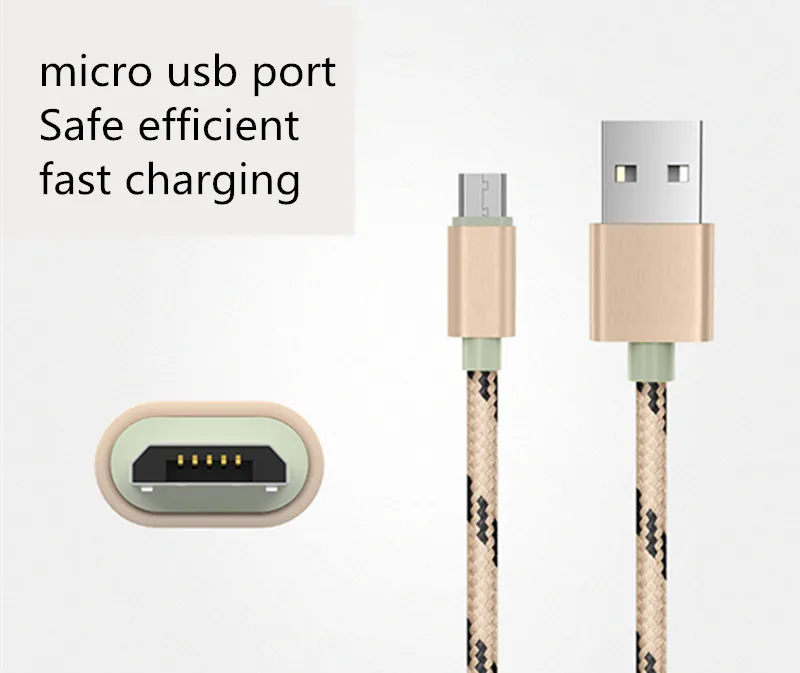 Короткий Micro usb кабель для телефона ZTE Blade V7 V8 Lite V9 Vita быстрое зарядное устройство