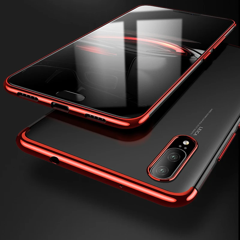 

Plating Soft TPU Case For Samsung Galaxy S10 Plus S10 Lite Cover Shell For Samsung M20 M10 M30 A30 A40 A50 A70 Protective Cover