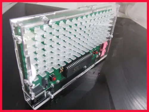 RGB 8X16 аудио светодиодный измеритель уровня дисплей анализатор спектра ритм DIY diys