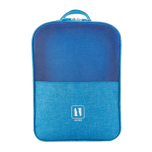 Blue D Shoes Bag Мужская сумка с цифровым кабелем, портативные гаджеты для путешествий, органайзер, нижнее белье, обувь, косметичка, шкаф, аксессуары для хранения - Цвет: Blue D Shoes Bag
