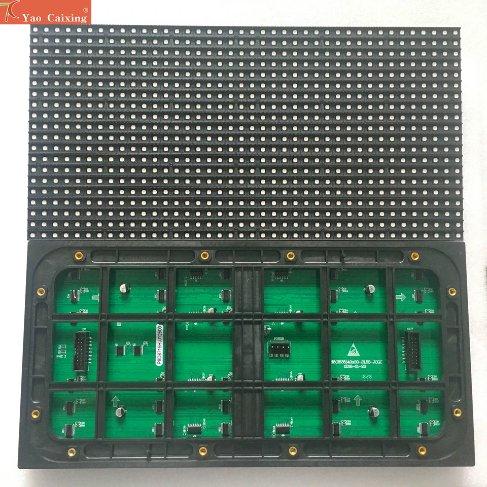 40x20 пикселей Открытый RGB p8 наружный точечный светодиодный модуль martix видео