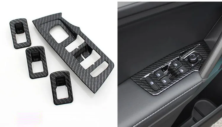 ABS Хромированная наклейка дверь окно стеклянная панель подлокотник отделка