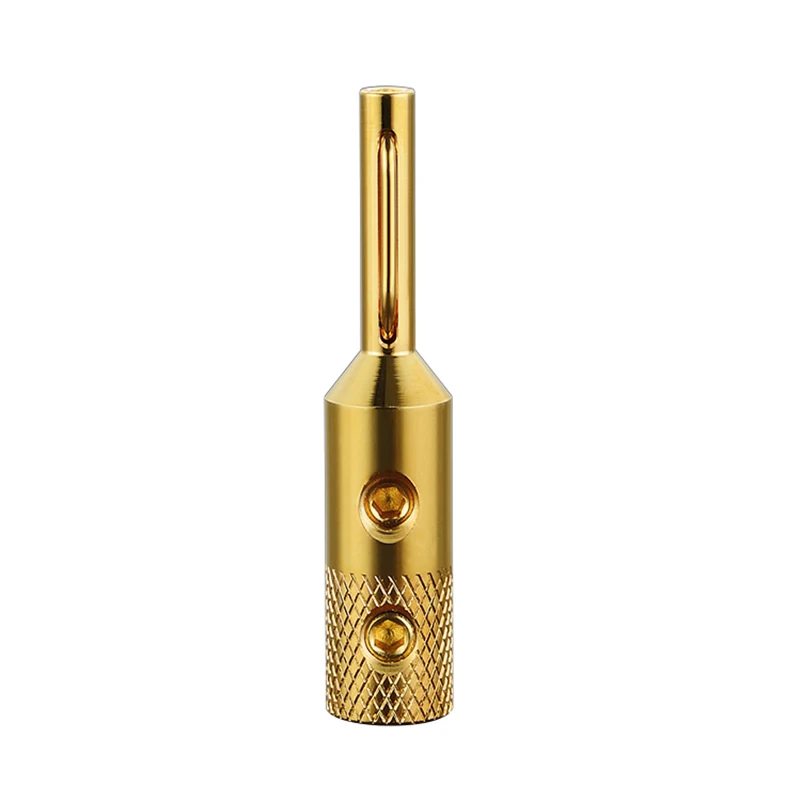 Hi-End Viborg VB401G Чистая медь позолоченный разъем типа банан Аудио кабель спикер