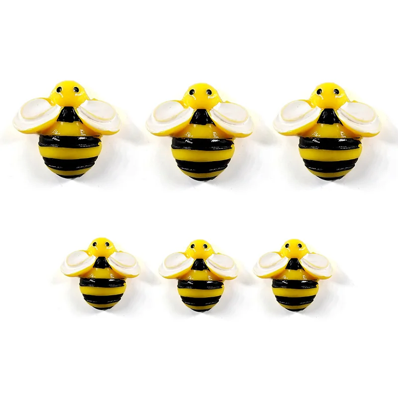 3pcs Big 3pcs Small 6 шт. пчелиная ОСА магниты на холодильник креативный сувенир с мультипликационным героем холодильники магнитный стикер сообщений домашний декор кухонные аксессуары - Цвет: 3pcs Big 3pcs Small