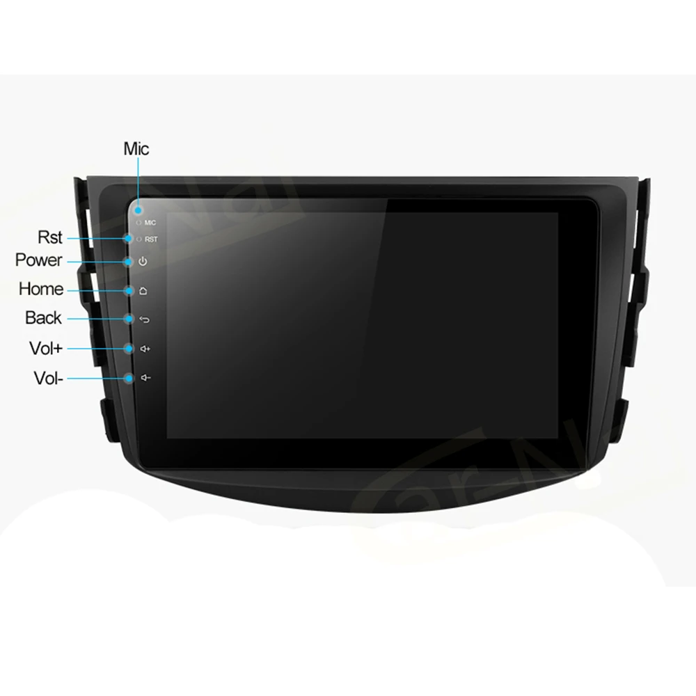 Android 7 1 автомобильный Радио GPS навигация для Toyota RAV4 RAV 4 2007-2011 Автомобильный