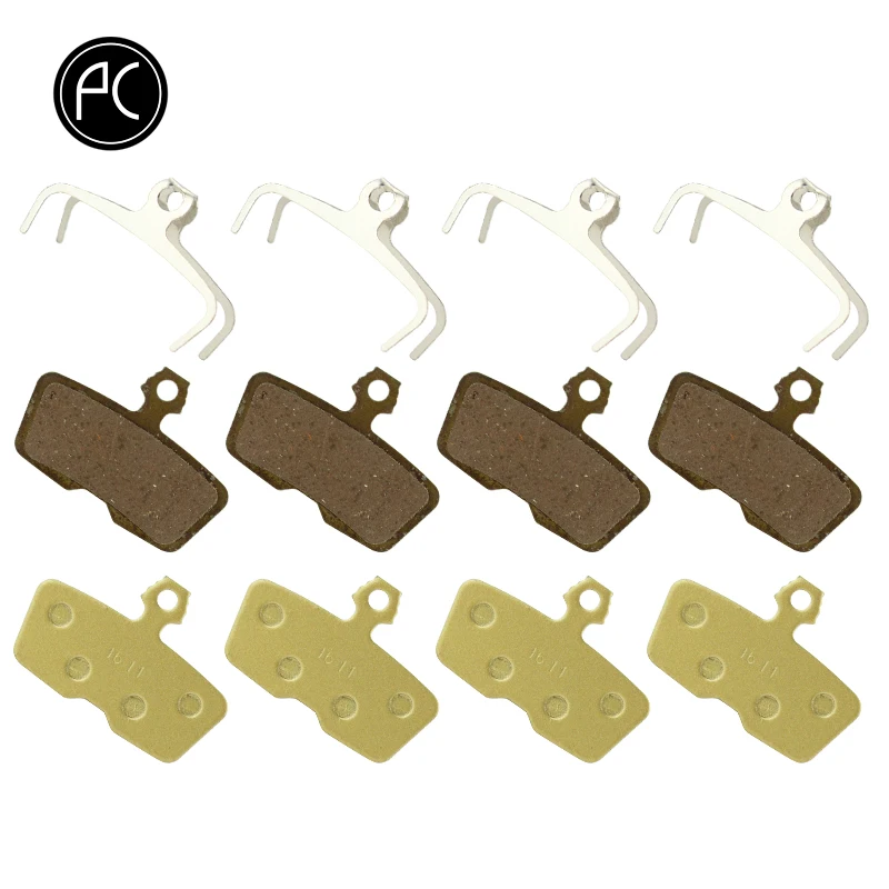PCycling 4 пары гидравлических дисковых тормозных колодок для горного велосипеда Avid