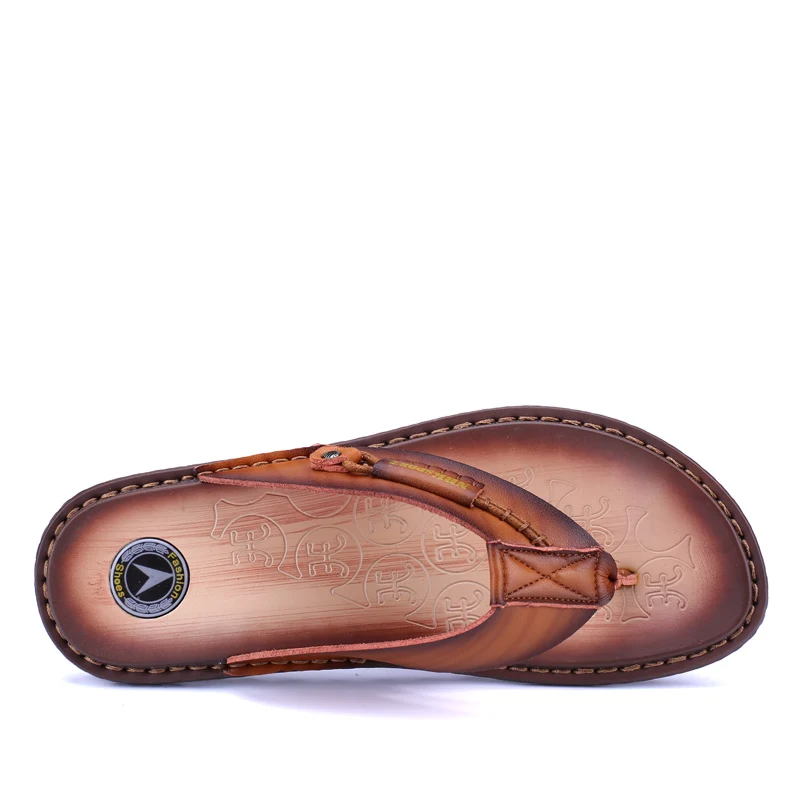 2017 Новое Прибытие Летом Прохладно Мужчин Шлепанцы Британский Стиль Пляжные