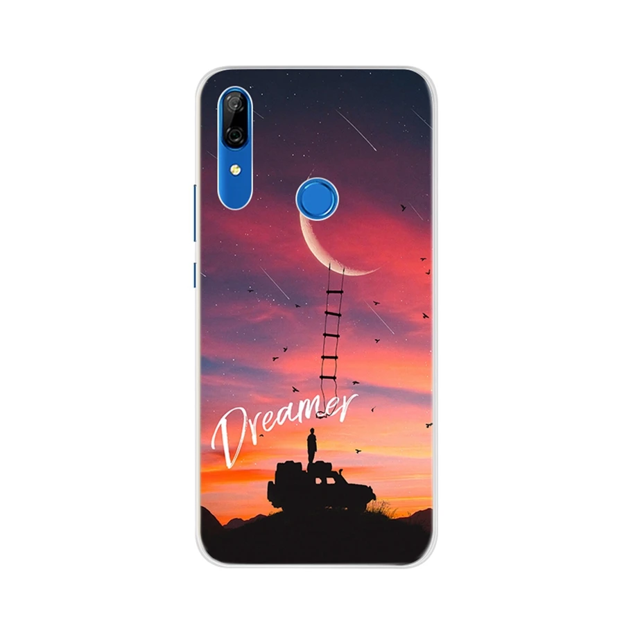 For Huawei P Smart Z Cases Silicone Soft TPU Back Cover Funda huawei psmart p smart huawey Case Phone |