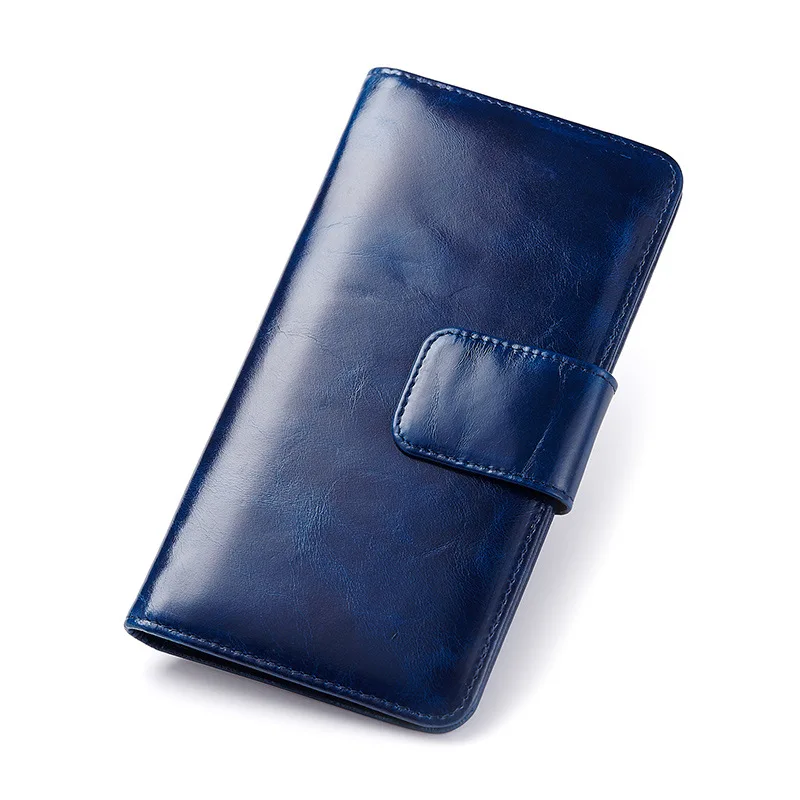 Новое поступление 100% натуральная кожа женские кошельки фирменный дизайн Ретро