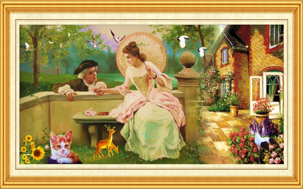 

European style Curtains Customize Palace figures 3D Curtains For Bed room Living room Office Hotel Home Window Curtains