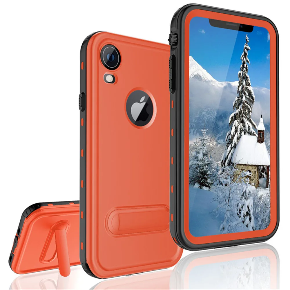 SHELLBOX водонепроницаемый чехол для телефона для iPhone XR XS MAX чехол ТПУ с ПК подводный чехол для iPhone XR XS Max водонепроницаемый чехол