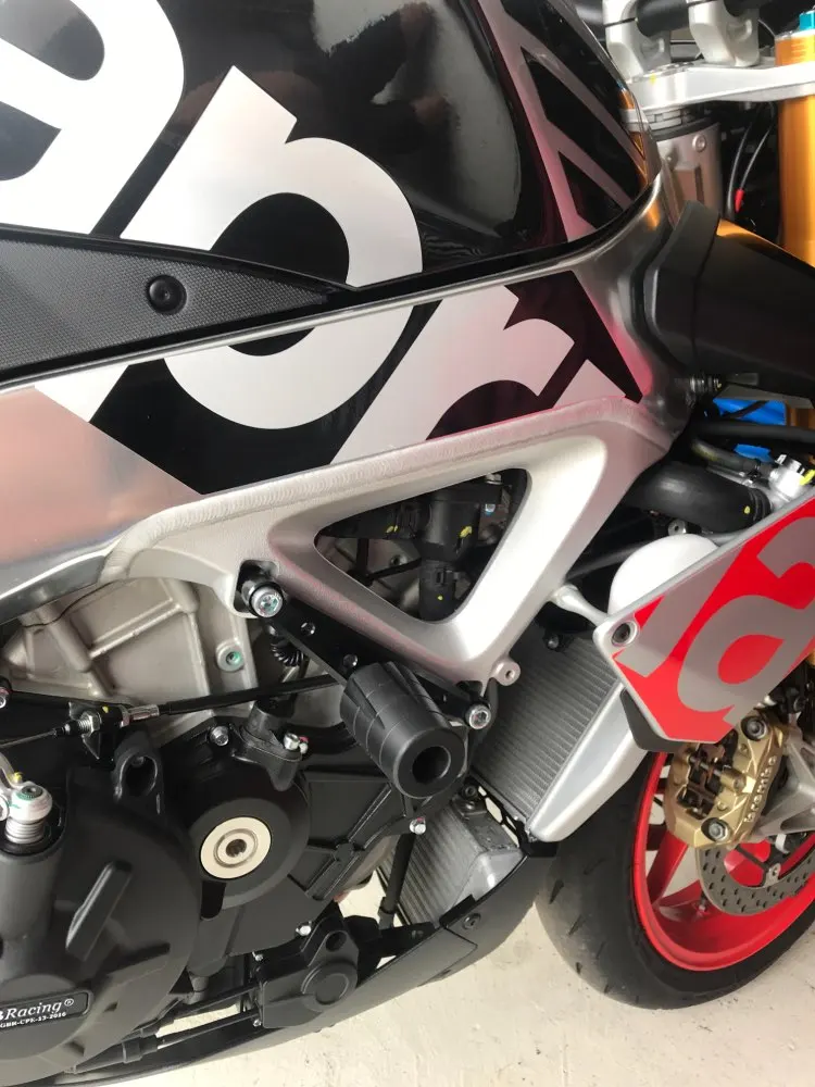 BIKINGBOY для Aprilia RSV4 1000 R ABS 13 14 15 16 17 Tuono V4R 2012 2013 2014 2015 CNC рамка Ползунки Краш протектор