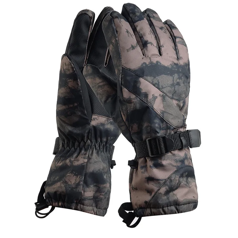 Новое поступление мужские и женские лыжные перчатки Зимние водонепроницаемые