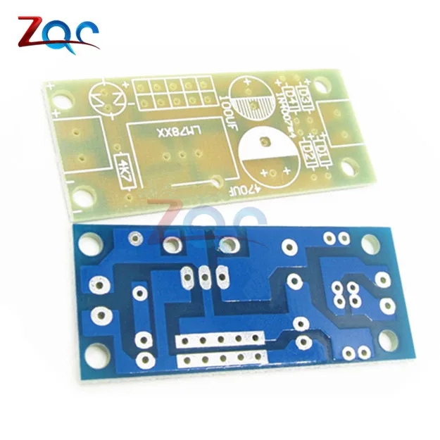5 шт. LM78XX LM7805 LM7812 L78XX PCB регулятор фиксированного напряжения прототип печатной платы Быстрая отправка