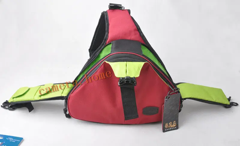 Портативная красная поясная сумка для камеры чехол Canon EOS Nikon Sony Olympus Pentax jvc |