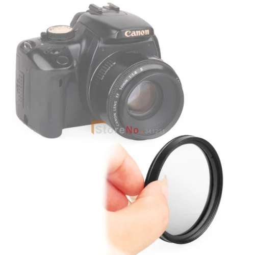

49mm Graduated Neutral Density Filter Gradual Grey 49mm for 18-55mm Lens Camera