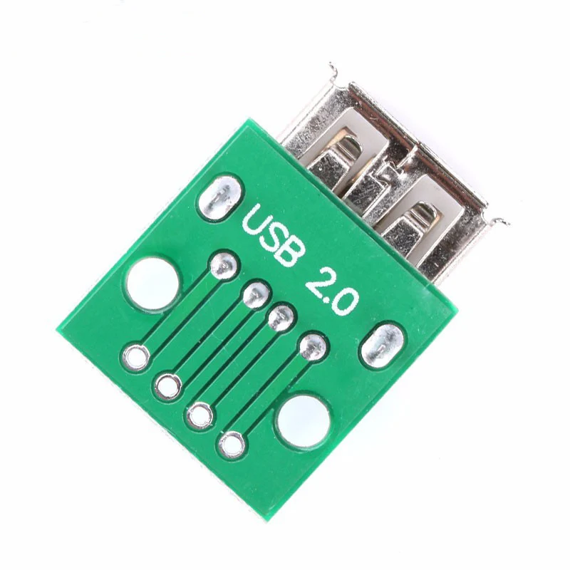 10 шт. тип A гнездо USB для DIP 2 54 мм адаптер печатной платы конвертер Arduino