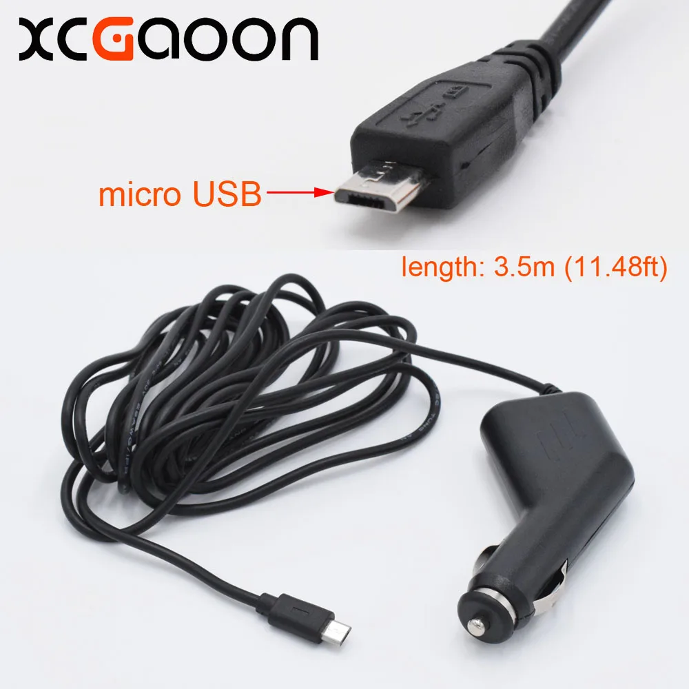 Автомобильное зарядное устройство XCGaoon 5 В 2 А Micro USB для камеры DVR смартфона