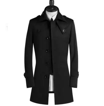 2020 новый дизайнерский тонкий сексуальный Тренч для подростков мужской