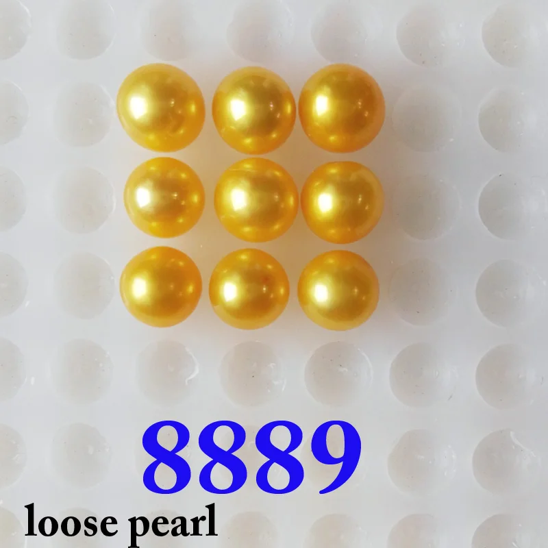 5 шт. круглые бусины из натурального окрашенного жемчуга 6 7 мм|pearl beads|beads beadsloose beads |