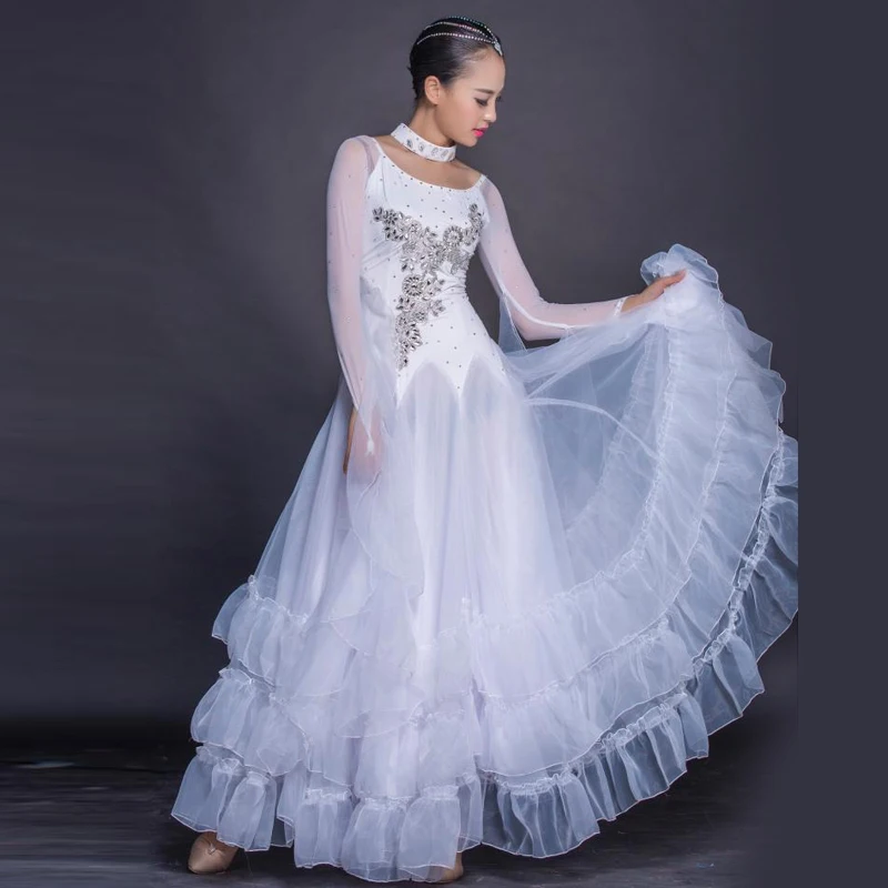 Новинка 2017 социальные танцы вальс Современный бальный танец практика