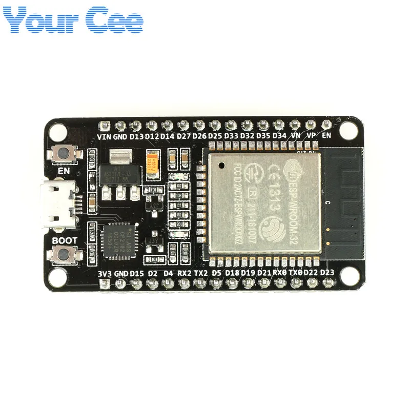 Умная плата ESP32 планшетофон с двумя ядрами поддержка Wi-Fi Bluetooth MCU для LuaNode NodeMcu |